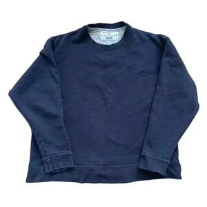 Champion Authentic Eco Crewneck Sweatshirt Athletic Navy Blue Boxy Cut Men's XL